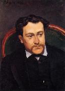 Frederic Bazille Portrait of Edouard Blau oil painting picture wholesale